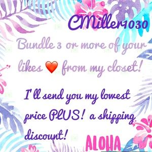 “Add to Bundle” THREE+ things and save$!